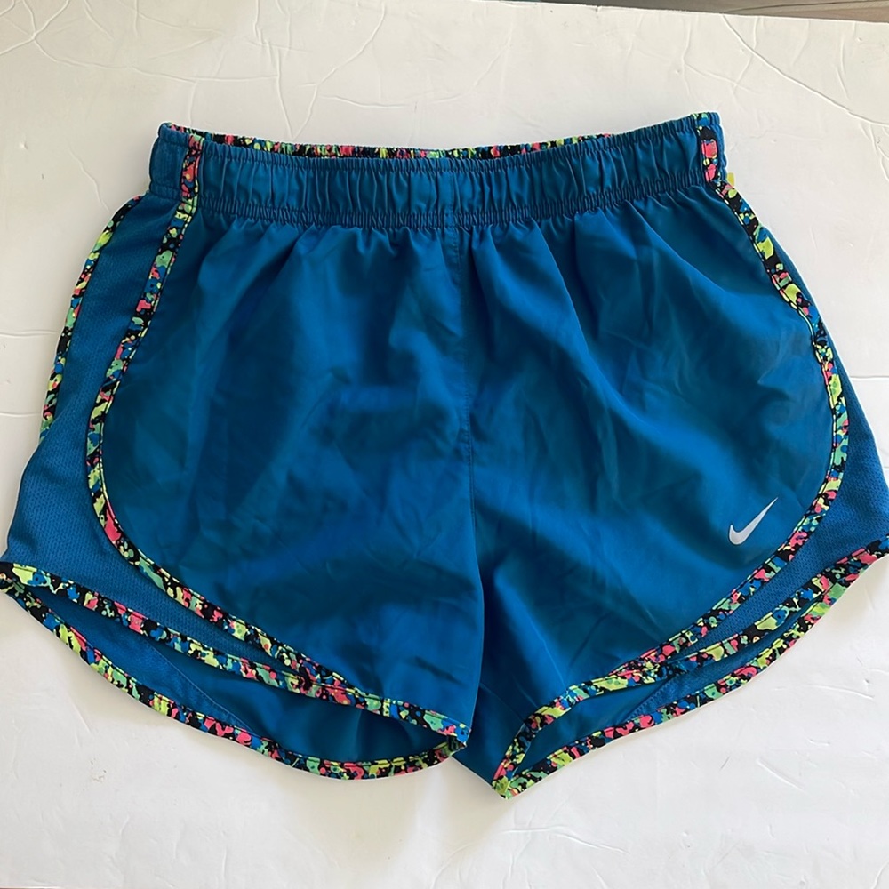 Nike Dry Fit Running Shorts Blue  Size Small